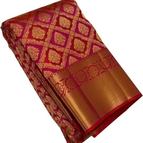 Kaanjivaram Silk Saree - All Colors Skin Friendly | Handwoven Zari Work Heavy Embroidery Lustrous Finish Elegant Drape