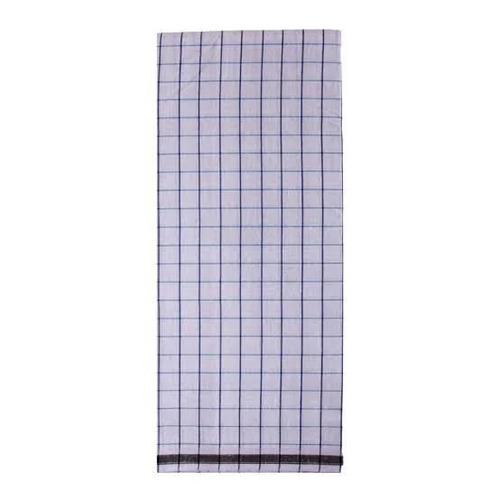 Mens Cotton White Checked Lungi - Cotton, White, Checked | Comfortable, Durable, Skin Friendly, Casual Wear