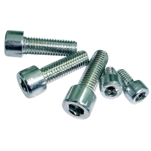 Mild Steel Allen Csk Bolt - Mild Steel, Various Sizes, Silver | Galvanized Finish, Round Head, Industrial Use