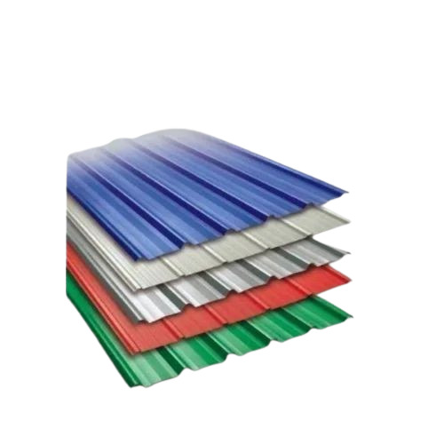 Multicolor Metal Roofing Sheet - Aluminium 16 ft, 0.30 mm Thickness | Color Coated, Residential Use