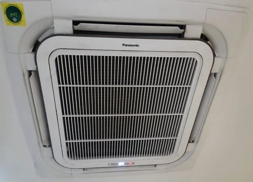 Panasonic Cassette AC - 2 Ton 3 Star White | Auto Restart On/Off Timer Auto Air Swing