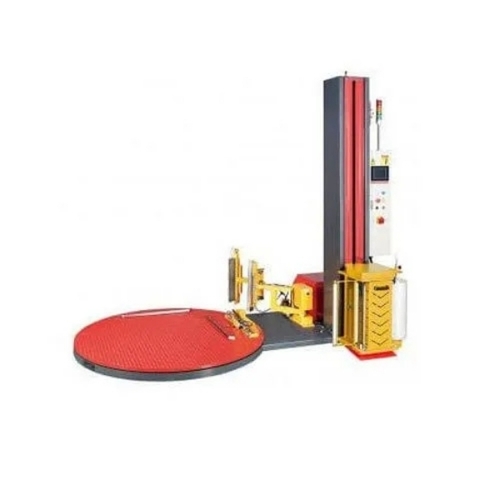 Semi Automatic Stretch Wrapping Machine