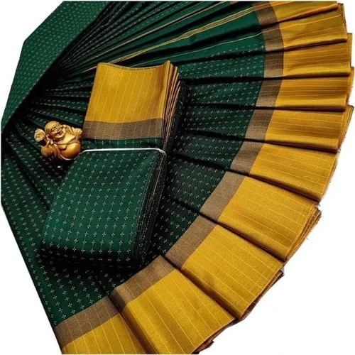Soft Silk Saree - Silk, Multi Color | Soft Texture, Elegant Design, Lightweight Fabric, Handcrafted Patterns, Vibrant Colors