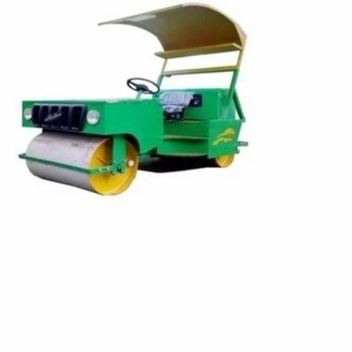 1.5 Ton Combo Electrical Cum Diesel Cricket Pitch Roller - Steel Green | Durable Long Lasting Advance Technology