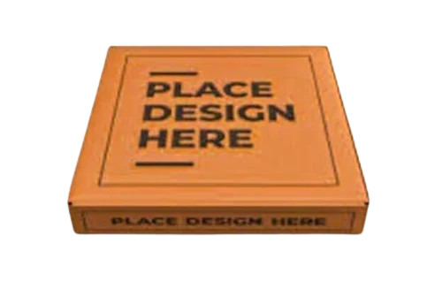 10x10x1.5 Inch Printed Corrugated Box