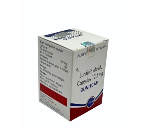 12.5mg Sunitinib Malate Capsule For Pharmaceutical Capsules