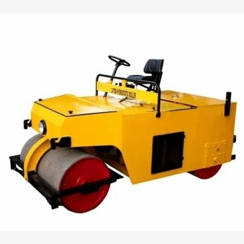 3 Ton Electric Roller Pitch Cricket - Steel, Yellow | Durable, Long Lasting