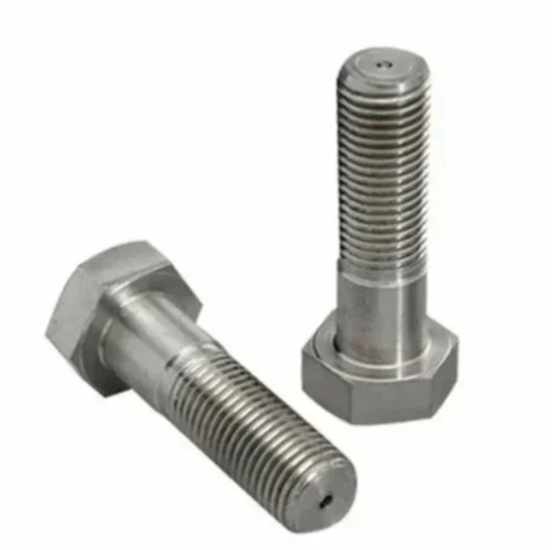 35mm Stainless Steel Half Threaded Hex Bolt - Silver, Corrosion Resistant, High Tensile Strength, Rust Proof Finish