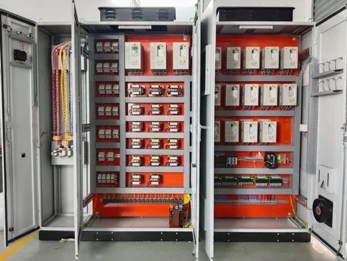 Ac Drive Control Panel - MS Body, White Powder Coated, 3-Phase 415V, 2000A, Copper Bus Bar, IP20, Automatic
