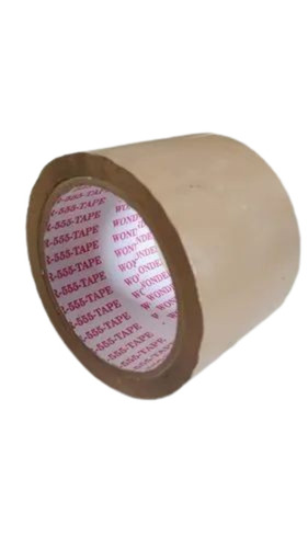 Brown Bopp Self Adhesive Tape - Bopp Material, Various Sizes, Brown, Water Resistant | Single Side Adhesive, Eco Friendly, Fine Finish, Packaging Use