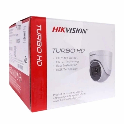 Cctv Camera - Standard Size, White, Electric Powered | Indoor, Outdoor Security, 1 Year Warranty