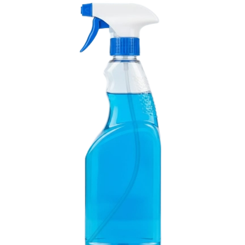 Glass Cleaner Liquid - Blue, 24 Months Shelf Life | Streak-Free Shine, Quick-Drying, Removes Dust, Grease, Fingerprints