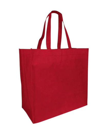 Red Canvas Tote Bag