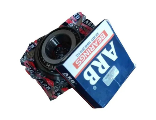 30207 ARB Tapered Roller Bearing - Chrome Steel, Black Silver | Corrosion Resistant, Rust Proof, Industrial Use, 12 Months Warranty