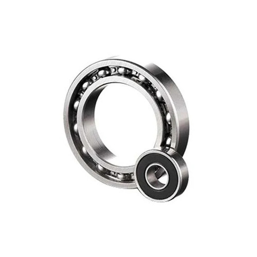 50 HRC Deep Groove Ball Bearings - MS, Silver, 50 HRC, 300 Mpa Tensile Strength | Industrial Use