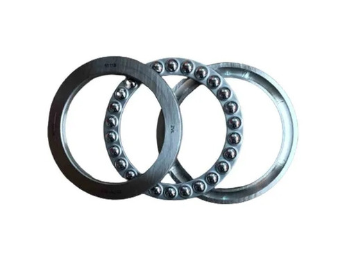 51118 ZVL Thrust Bearing - MS Material Silver Black Grease Lubrication | Corrosion Resistant Rust Proof 12 Months Warranty