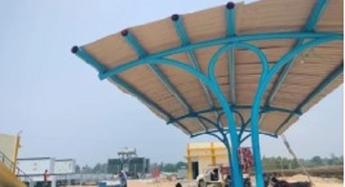 Car Port Structure - Customizable, Various Colors | Tested Quality, Low Maintenance