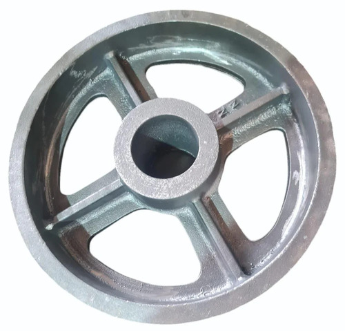 Cast Iron Solid Pulley - Material: Alloy