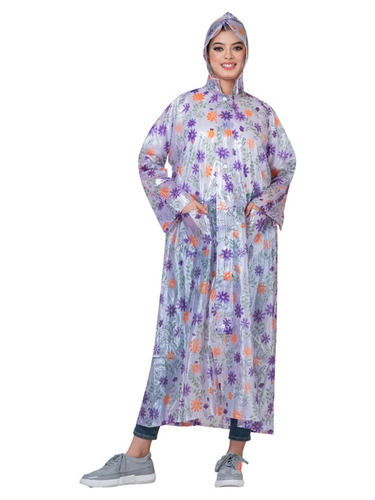 Freedom - Miss Universe Pvc Ladies Raincoat - Color: Violet