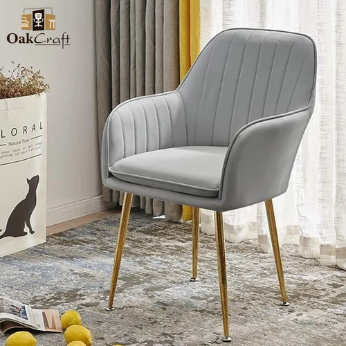 Gray Restaurant Cafe Dining Chairs - Steel, Standard Size, Gray | Corrosion Resistant, Eco-Friendly, Durable, No Assembly Required