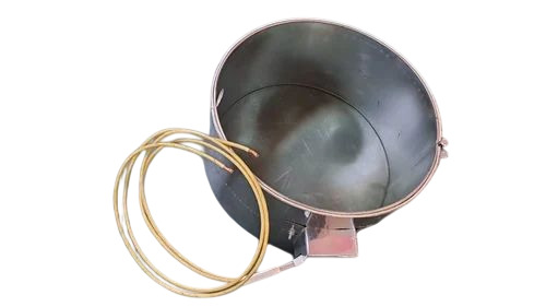 Industrial Ss Cover Mica Heaters - Stainless Steel, Silver, Electric 220V | Heavy Duty, 1 Year Warranty