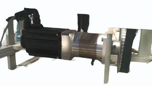 Inovance Servo Gearbox - Planetary, Horizontal & Vertical Flange Mount, Black Silver | Industrial Use