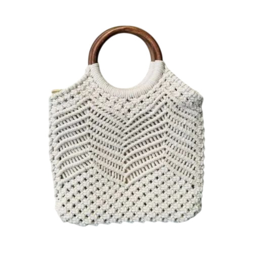 Knotted Macrame Fashionable Ladies Bag