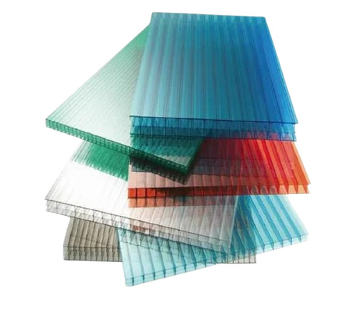 6mm Multiwall Polycarbonate Sheet - Polycarbonate, 39ft Length, Multicolor, Polished Surface | Durable, Lightweight, Waterproof, Color Coated