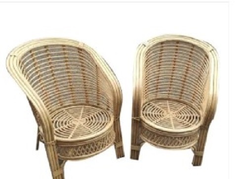 Assam Cane Two Chair Set