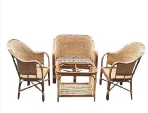 Assam cane two Seater Sofa Set