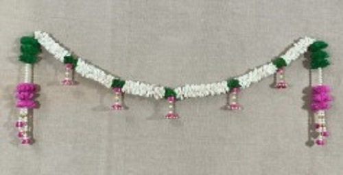 Fancy Sola Wood Toran - Wood, Various Sizes, Various Colors | Durable, Easy to Install, Easy to Clean, Weather Resistant