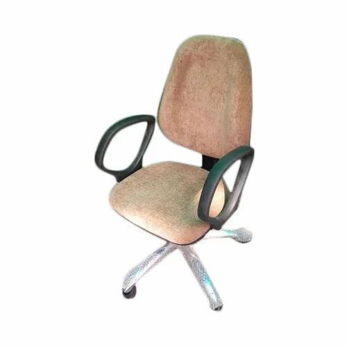 Lower Back Office Chairs - Steel, Standard Size, Brown | Durable, Eco-Friendly, Lightweight, Modern Design