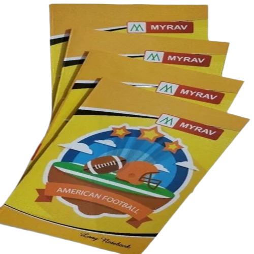 Paper Writing Notebook - Paper A4, Plain, Perfect Bound, Laminated Cover | Bright Pages, Eco Friendly, Spiral Bound