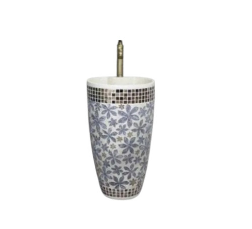 Printed Pedestal Wash Basin