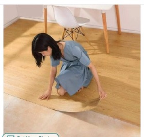 Pvc Vinyl Flooring - PVC Vinyl, Custom Size | Anti-Slippery, Termite Resistant, Easy Installation, Low Maintenance