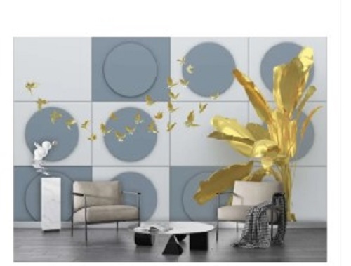 Waterproof Designer Customized Wallpaper - Various Sizes Waterproof | Easy to Install Long Lasting Finish Tested Quality