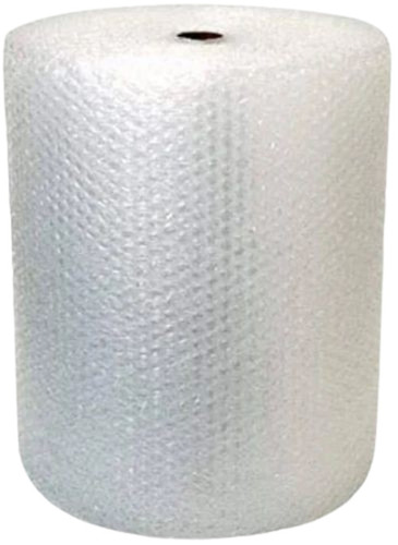 Anti Static Air Bubble Roll - Plastic, 100m Length, White | Eco Friendly, Soft, Fine Finish, Water Resistant, Stretch Film