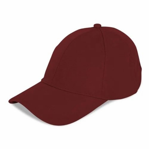 Cotton Maroon Baseball Cap