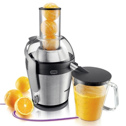 Electric Juicer - Plastic Body Black and Grey 220 Volt | Powerful Motor Stainless Jars Multi Speed Sharp Blades Compact Design Easy Cleaning Low Noise Safety Lock Efficient Grinding