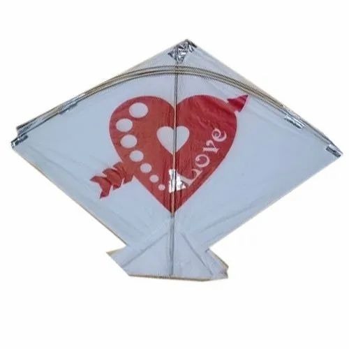 Heart Print Flying Paper Kites