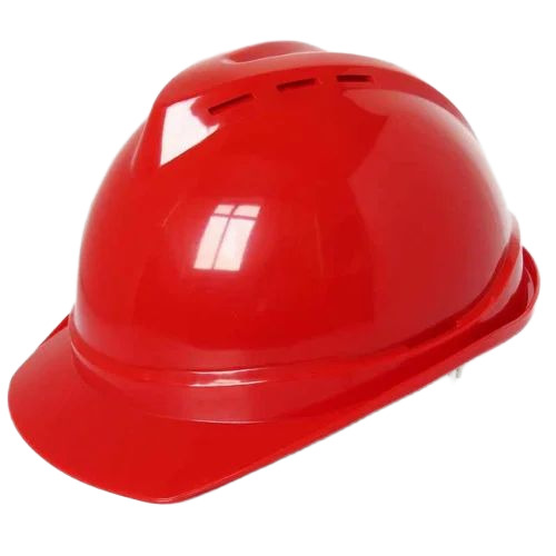 Industrial Safety Helmets - Polypropylene, Standard Size, Multiple Colors | Open Face Helmet, Durable, 6 Month Warranty