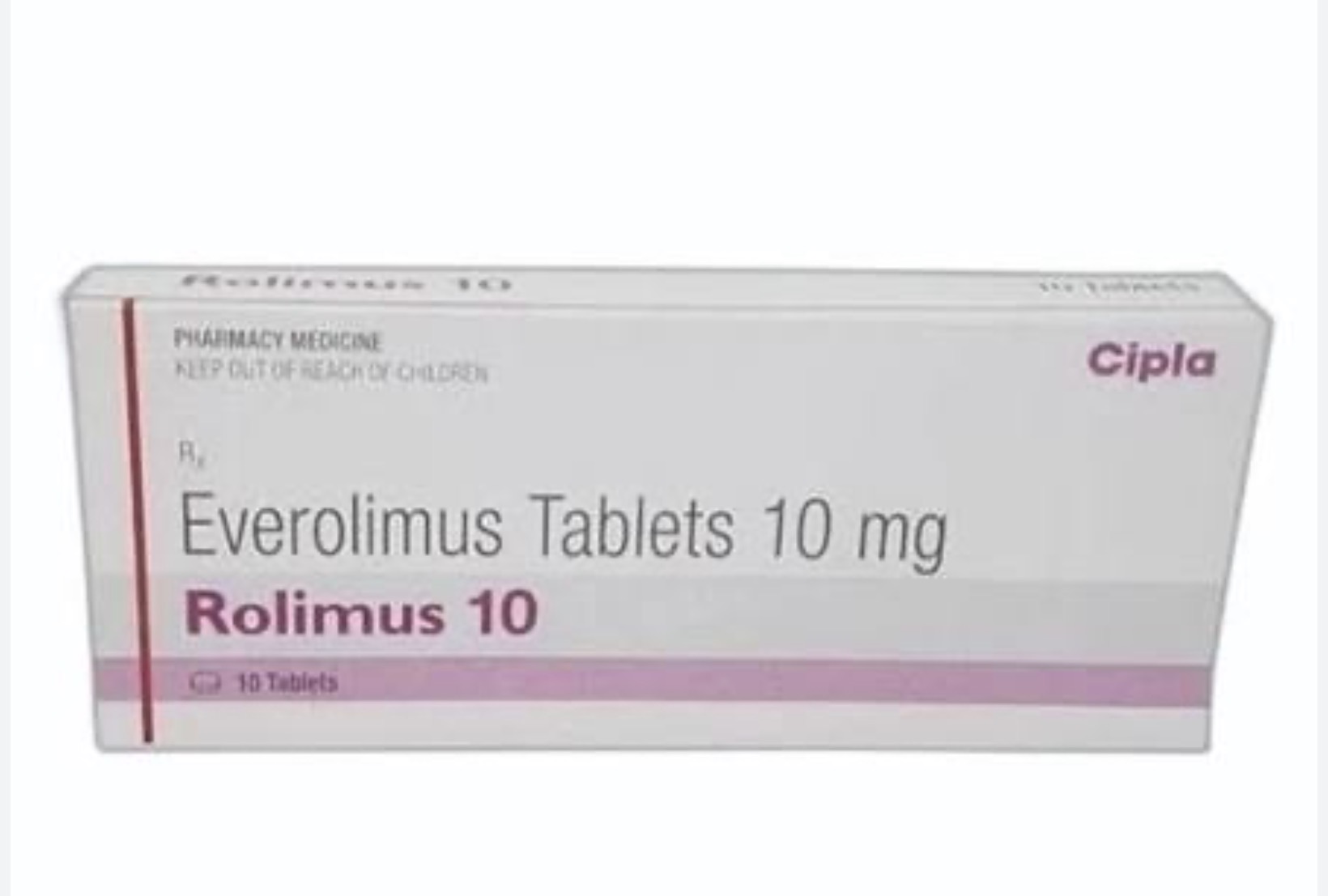 Rolimus Everolimus Tablets 10 Mg