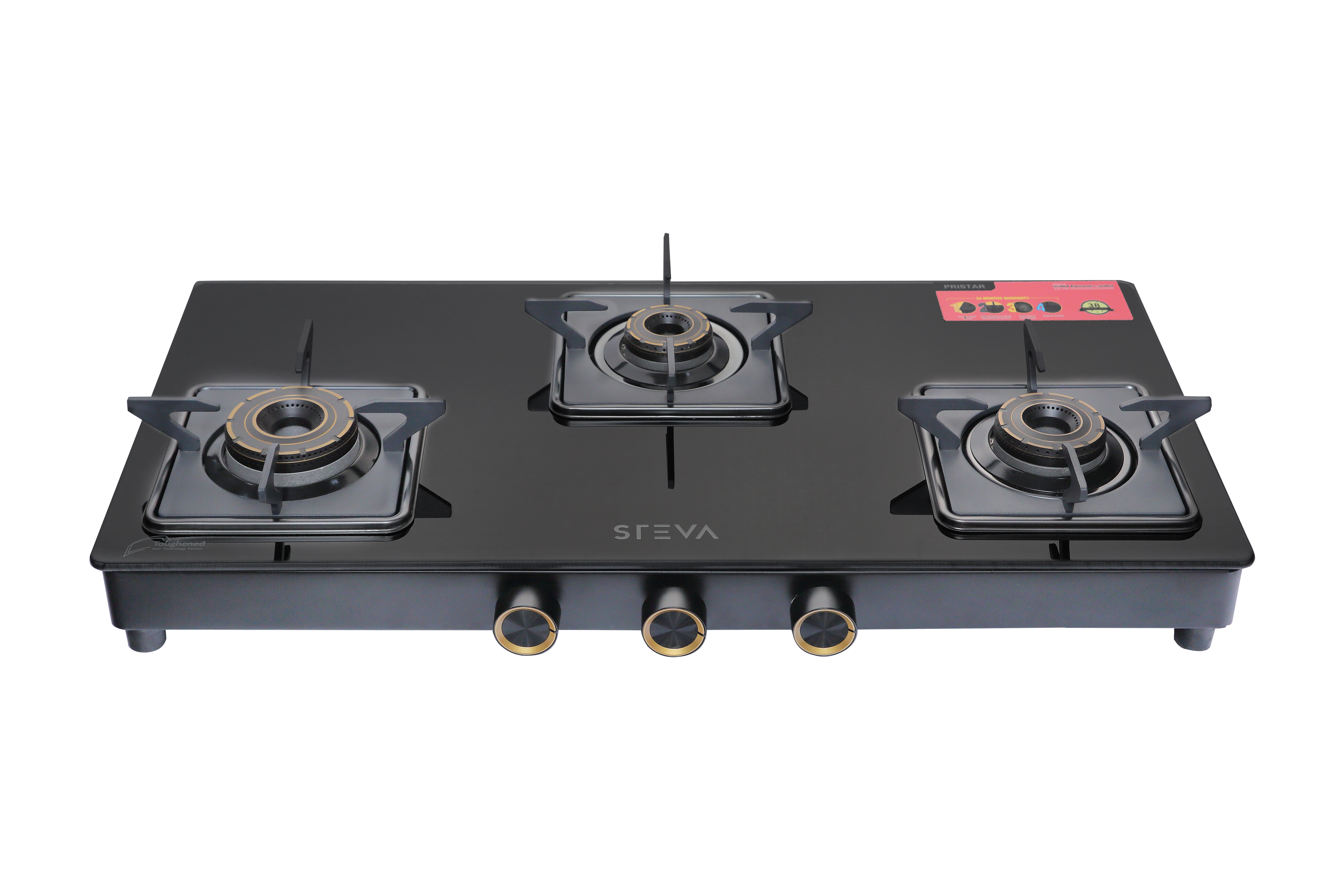 3 Burner Steva Pristar Gas Stove