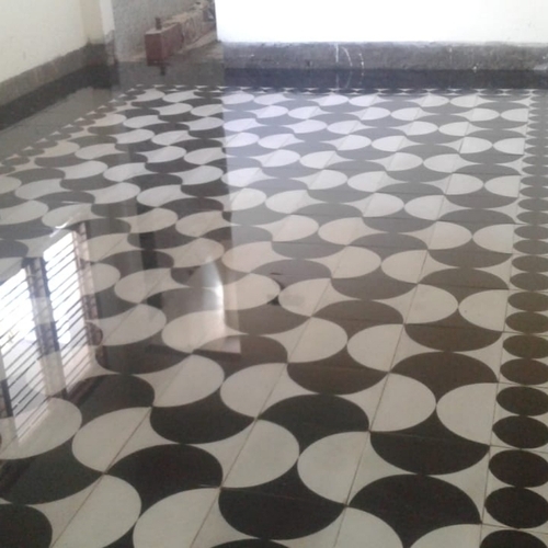 Black Athangudi Tile 
