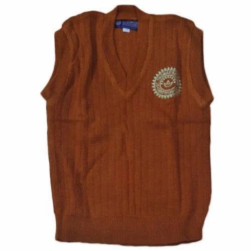 Boys Sleeveless School Sweater