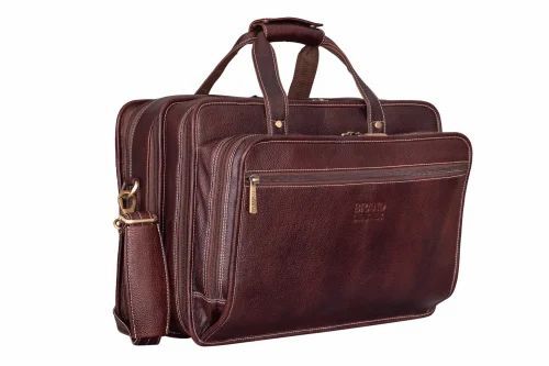 Brown Leather Laptop Bag