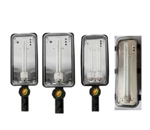 Cfl Street Light - Aluminium, Black, 220 Volt | Energy Efficient, Long Lifespan, High Brightness, Weather Resistant, Durable Housing, Low Maintenance, Eco Friendly, Uniform Illumination, Smart Control, Cost Effective
