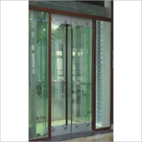 Glass Door Elevator