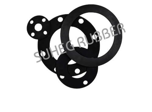 Hydraulic Gaskets - Rubber, Black | Flexible Design, Wear Resistant, Heat and Corrosion Resistant, Precision Molded