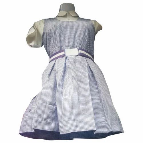 Kids Check School Uniform - Collar Type: O-Neck